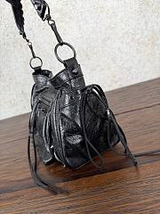 Kitlife Balenciaga Bucket Bag Black 25x20x15cm  - 6