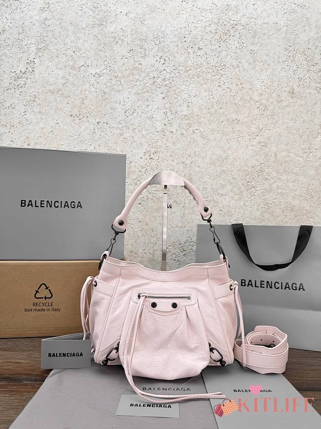 Kitlife Balenciaga Bucket Bag Pink 25x20x15cm  - 1