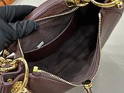 Kitlife Chloe Crescent Bag Dark Brown 31x20x2.5cm - 6