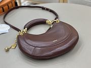 Kitlife Chloe Crescent Bag Dark Brown 31x20x2.5cm - 5