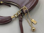 Kitlife Chloe Crescent Bag Dark Brown 31x20x2.5cm - 4