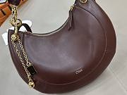 Kitlife Chloe Crescent Bag Dark Brown 31x20x2.5cm - 2