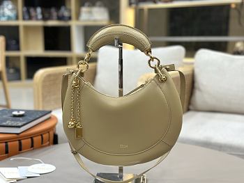 Kitlife Chloe Crescent Bag Beige 31x20x2.5cm 