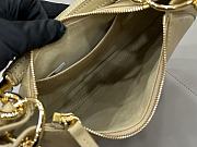 Kitlife Chloe Crescent Bag Beige 31x20x2.5cm  - 4