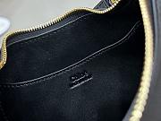 Kitlife Chloe Crescent Bag Black 31x20x2.5cm  - 3