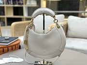 Kitlife Chloe Crescent Bag White 31x20x2.5cm  - 1