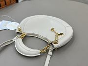 Kitlife Chloe Crescent Bag White 31x20x2.5cm  - 6