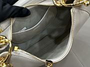 Kitlife Chloe Crescent Bag White 31x20x2.5cm  - 3