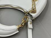 Kitlife Chloe Crescent Bag White 31x20x2.5cm  - 2