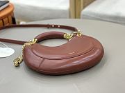 Kitlife Chloe Crescent Bag Brown 31x20x2.5cm - 6