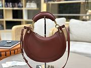 Kitlife Chloe Crescent Bag Brown 31x20x2.5cm - 4