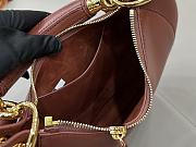 Kitlife Chloe Crescent Bag Brown 31x20x2.5cm - 3