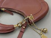 Kitlife Chloe Crescent Bag Brown 31x20x2.5cm - 2