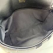 Kitlife Gucci Jetset GG Marmont Small Shoulder Bag Black Nappa Leather A006X1 20.5x11.5x6cm - 4