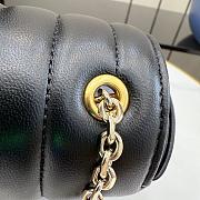 Kitlife Gucci Jetset GG Marmont Small Shoulder Bag Black Nappa Leather A006X1 20.5x11.5x6cm - 2