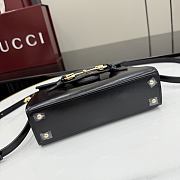 Kitlife Gucci Horsebit Duomo Small Top Handle Bag Black A006O9 20×13.5×6cm  - 6