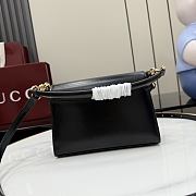 Kitlife Gucci Horsebit Duomo Small Top Handle Bag Black A006O9 20×13.5×6cm  - 3