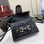 Kitlife Gucci Horsebit Duomo Small Top Handle Bag Black A006O9 20×13.5×6cm  - 2