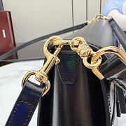 Kitlife Gucci Horsebit Duomo Medium Top Handle Bag Black A006O9  27.5×19×9cm - 6