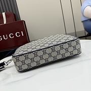 Kitlife Gucci Essence Classic Small Crossbody Bag Blue Coated GG Canvas ‎A006ZN ‎24x16x5cm  - 5