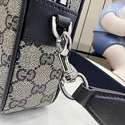 Kitlife Gucci Essence Classic Small Crossbody Bag Blue Coated GG Canvas ‎A006ZN ‎24x16x5cm  - 4