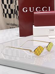 Kitlife Gucci Eyewear Upside Down Diamond-shape Sunglasses  - 2