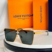Kitlife Louis Vuitton Metal Crystal Cyclone Sunglasses Z1701U - 5