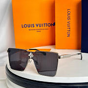 Kitlife Louis Vuitton Metal Crystal Cyclone Sunglasses Z1701U - 3