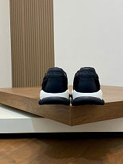 Kitlife Prada Black Mesh Fabric And Beige Suede Sneakers  - 6
