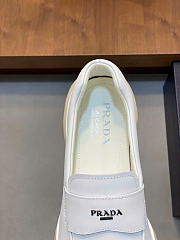 Kitlife Prada Men's Slip-On Casual Sneakers White - 6
