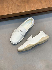 Kitlife Prada Men's Slip-On Casual Sneakers White - 3