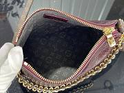 Kitlife Louis Vuitton Mini Multipass Bag Burgundy Monogram Rouge M3A274 17.5x18x9.5cm  - 5