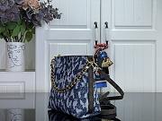 Kitlife Louis Vuitton Mini Multipass Bag Denim M3A389 17.5x18x9.5cm  - 4