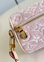 Kitlife Louis Vuitton Pochette Papillon Monogram Emblème Rose Ruban M29881 20 x 8.5 x 8.5 cm - 5