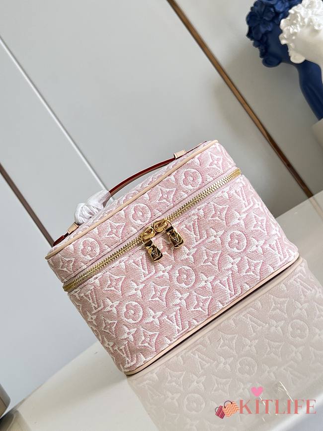 Kitlife Louis Vuitton Nice Mini Bag Monogram Rose Ruban M29667 20x13.5x12cm - 1