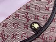 Kitlife Louis Vuitton Vintage Handbag Pink Denim Monogram 26x12x3cm - 3