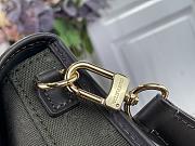 Kitlife Louis Vuitton Vintage Handbag Green Denim Monogram 26x12x3cm - 2