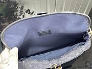 Kitlife Louis Vuitton Vintage Handbag Dark Blue Denim Monogram 26x12x3cm  - 5