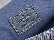 Kitlife Louis Vuitton Vintage Handbag Dark Blue Denim Monogram 26x12x3cm  - 3