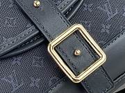 Kitlife Louis Vuitton Vintage Handbag Dark Blue Denim Monogram 26x12x3cm  - 2