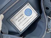 Kitlife Louis Vuitton Speedy P9 Bandoulière 30 Bag Blue Ostrich Pattern M24426 30x17x21cm - 6