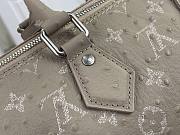 Kitlife Louis Vuitton Speedy P9 Bandoulière 30 Bag Gray Ostrich Pattern M24426 30x17x21cm  - 6