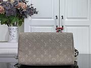 Kitlife Louis Vuitton Speedy P9 Bandoulière 30 Bag Gray Ostrich Pattern M24426 30x17x21cm  - 5