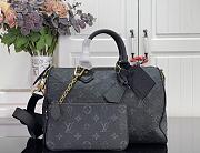 Kitlife Louis Vuitton Speedy P9 Bandoulière 30 Bag Black Ostrich Pattern M24426 30x17x21cm  - 1
