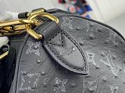 Kitlife Louis Vuitton Speedy P9 Bandoulière 30 Bag Black Ostrich Pattern M24426 30x17x21cm  - 4