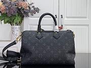 Kitlife Louis Vuitton Speedy P9 Bandoulière 30 Bag Black Ostrich Pattern M24426 30x17x21cm  - 3