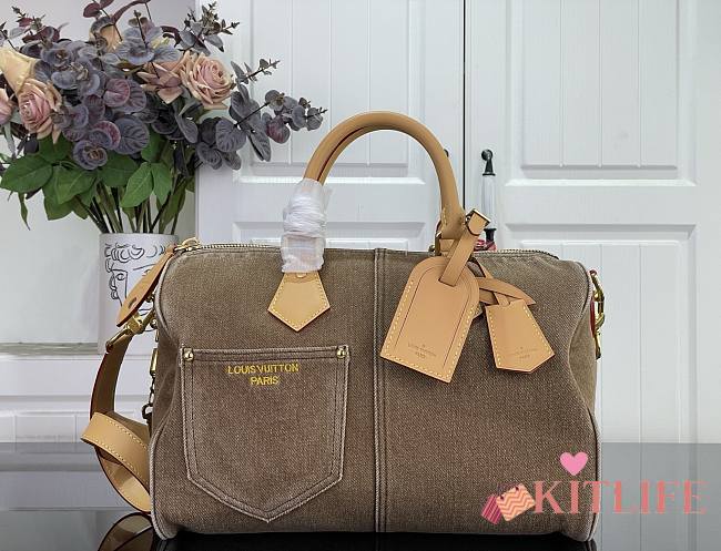 Kitlife Louis Vuitton  Speedy Bandoulière 30 Bag Brown M29170 34x22x19cm  - 1