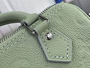 Kitlife Louis Vuitton Nano Speedy Handbag Green M2A387 16x10x7.5cm - 4