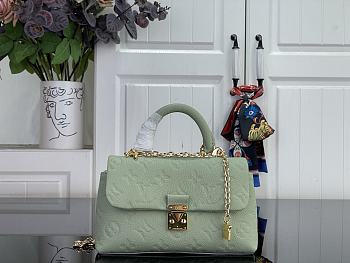 Kitlife Louis Vuitton Nano Madeleine Bag Green M29785 21x12.5x6cm 