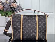Kitlife Louis Vuitton Jet Lag MM LV Silk Tech Bag Brown Monogram M2A425 45x37x19cm - 5